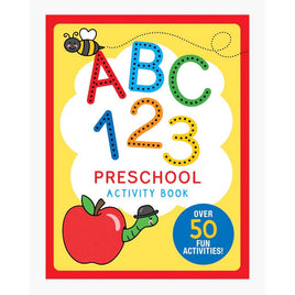 ABC 123 Preschool Activity Book - ToyTime