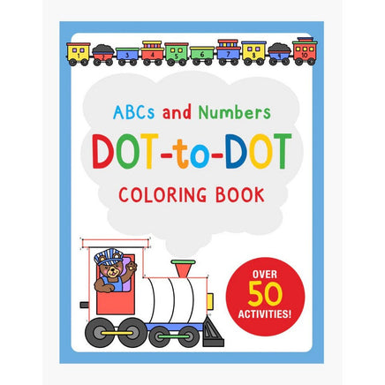 ABC'S And Numbers Dot To Dot Coloring Book - ToyTime