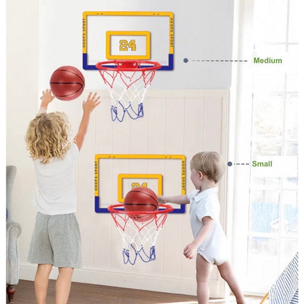 ActEarlier Suspension Perforation - free Plastic Door indoor Basketball Hoop playset - ToyTime