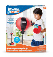 Adjustable Junior Boxing Set with Boxing Gloves Stand and Hand Pump - ToyTime