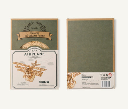 Airplane Wooden Puzzle - ToyTime