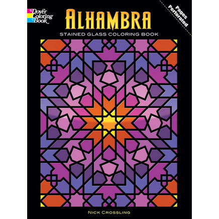 Alhambra Stained Glass Coloring Book - ToyTime