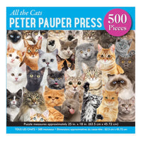 All the Cats 500 Piece Jigsaw Puzzle - ToyTime