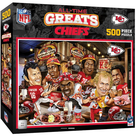 All Time Greats Chiefs 500pc..@Masterpcs - ToyTime