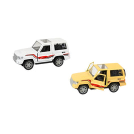 Alloy Metal Jeep Pull Back Die Cast Truck 1:32 - ToyTime