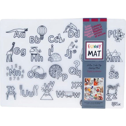 Alphabet Coloring/Washable Funny Mat - ToyTime