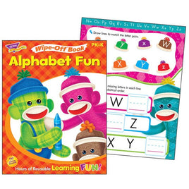 Alphabet Fun Wipe Off Book - ToyTime