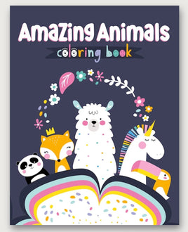 Amazing Animals - Coloring Book - ToyTime
