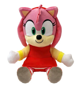 AMY Sonic Pink Floppy Reg The Hedgehog Beanie Babies - ToyTime