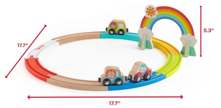 Animal Friends Wooden Train Set - ToyTime