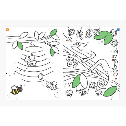 Animals Dot To Dot Coloring Book - ToyTime