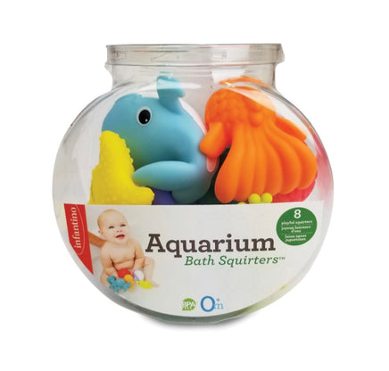 Aquarium Bath Squirters In plastic tub - ToyTime