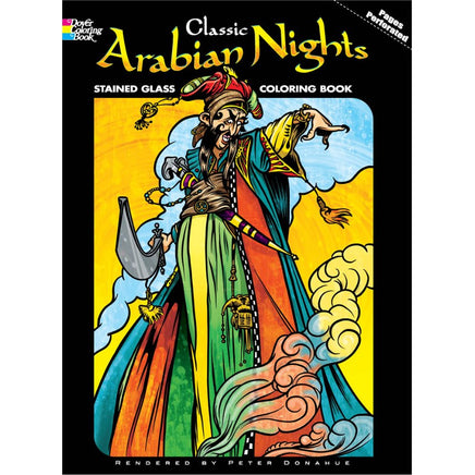 Arabian Nights Stained Glass C@Dover - ToyTime