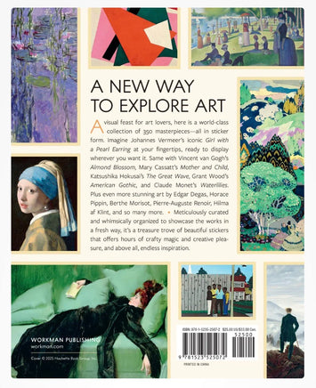 Art Lovers Sticker Book - ToyTime