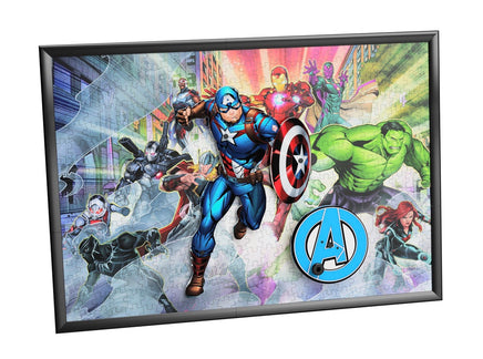 Avengers animated Action puzzle - ToyTime