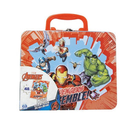 Avengers Lunch tin with puzzle - ToyTime