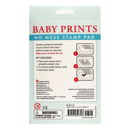 Baby Prints No Mess Stamp Pad - ToyTime