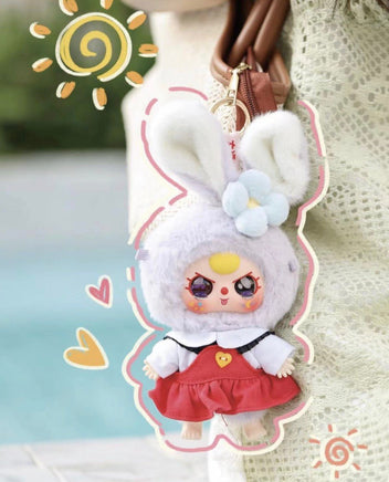 Baby three Macaron rabbit stuffed blind box - ToyTime