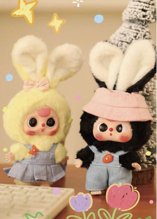 Baby three Macaron rabbit stuffed blind box - ToyTime