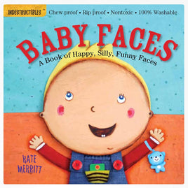 BabyFaces Indestructibles Book - ToyTime