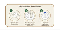 Babys First Impressions Foot Hand Print Kit - ToyTime