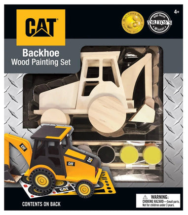 Backhoe Wood Painting..@Masterpcs - ToyTime