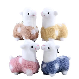 Backpack pendant alpaca animal stuffed plush doll key chain - ToyTime