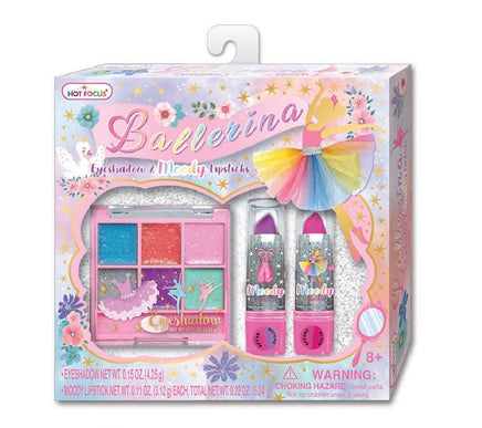 Ballerina Sparkling Eyeshadow and Moody Lipstick - ToyTime