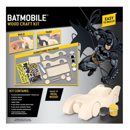 Batmobile Wood Craft Kit..@Masterpcs - ToyTime