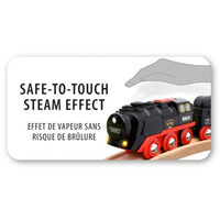 Battery Operated Steaming Train 33884 - ToyTime