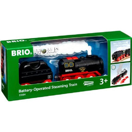 Battery Operated Steaming Train 33884 - ToyTime