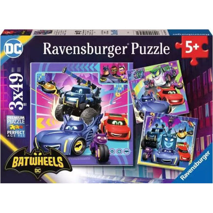 Batwheels 3x49pc puzzle - ToyTime