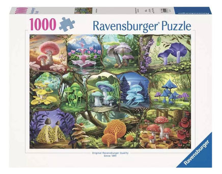 Beautiful Mushrooms 1000 pc Puzzle - ToyTime