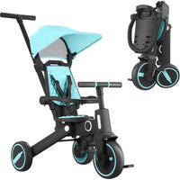 Bebelux Tricycle Multifunctional 7 in 1 Foldable Stroller and Tricycle for Kids - ToyTime