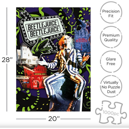 Beetlejuice 1000 Piece Jigsaw Puzzle - ToyTime