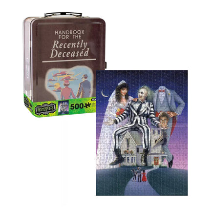 Beetlejuice 500pc puzzle and fun box - ToyTime