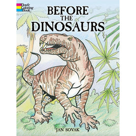 Before The Dinosaurs Coloring Book - ToyTime