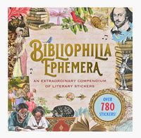 Bibliophilia Ephemera Sticker Book - ToyTime
