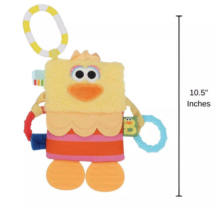 Big Bird Tug and Tag Teether Toy - ToyTime