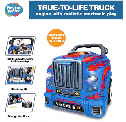 Big Rig Rumbler Pretend Mechanic Playset - ToyTime