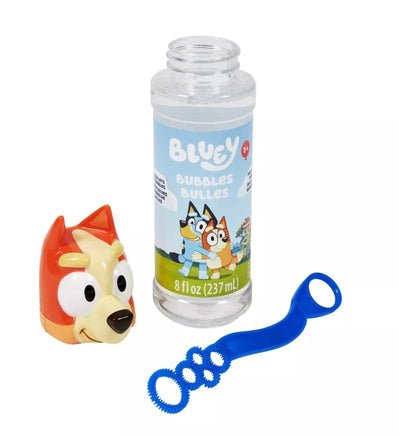 Bingo Bubbles Orange Head Bubbles Wand - ToyTime
