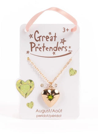 Birthstone Heart Lockets - ToyTime