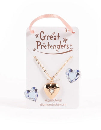 Birthstone Heart Lockets - ToyTime