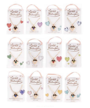 Birthstone Heart Lockets - ToyTime