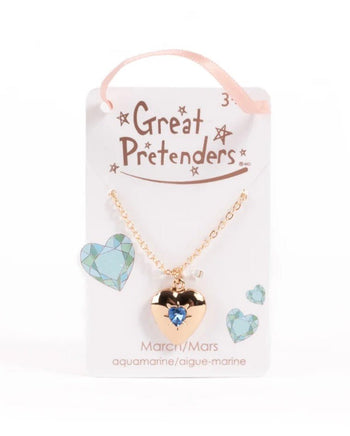 Birthstone Heart Lockets - ToyTime