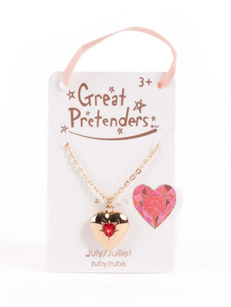 Birthstone Heart Lockets - ToyTime