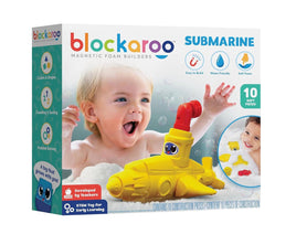 Blockaroo Magnetic Foam submarine - ToyTime