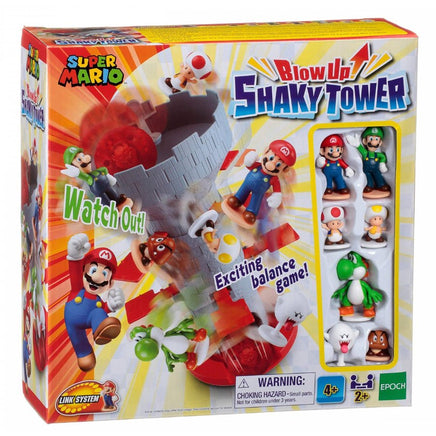 Blow Up Shaky Tower Super Mario Bros - ToyTime