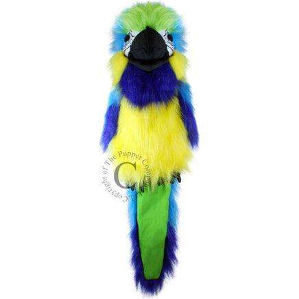 Blue And Gold Macaw Puppet - ToyTime