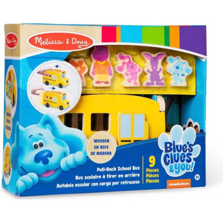 Blues Clues And You Pull Back School Bus..Melissa & Doug - ToyTime